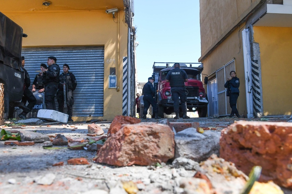 La cooperativa Nueva Generación fue objeto de un violento desalojo. (Fuente: Télam)