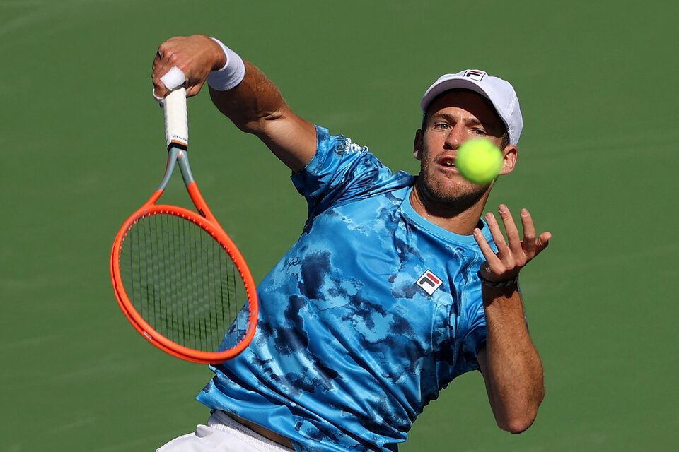 Diego Schwartzman, primera raqueta argentina en la ATP Cup. (Fuente: AFP)