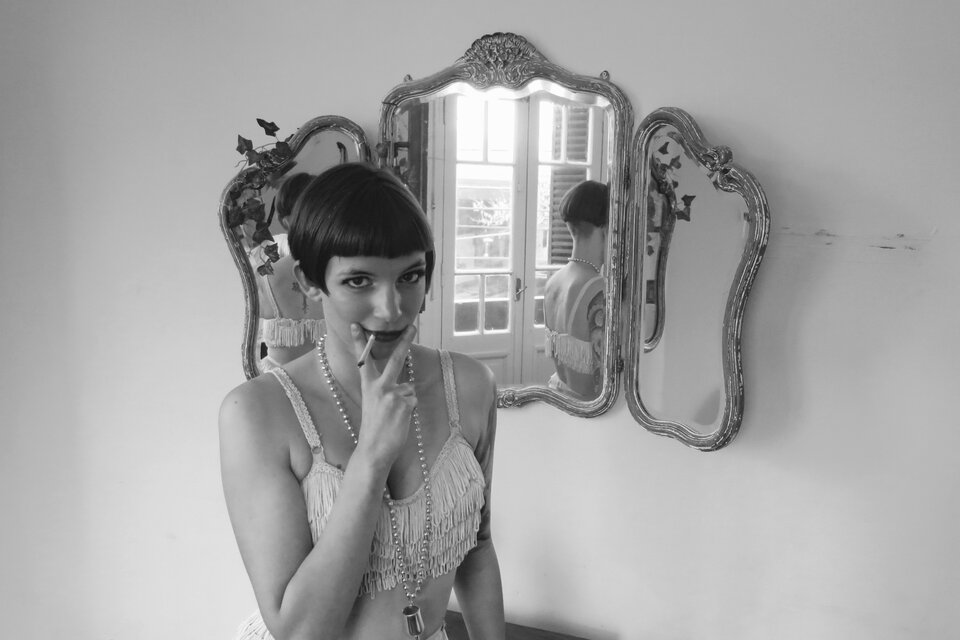 Burlesque lesbiano, con Lun Snowy