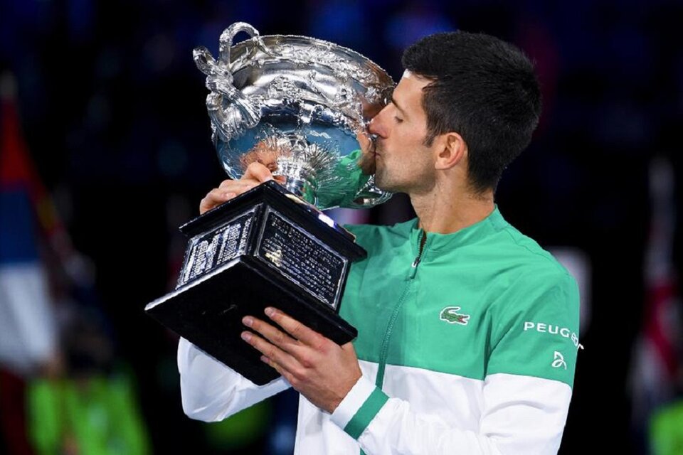 Djokovic es el campeón defensor en el certamen en Melbourne (Fuente: EFE)