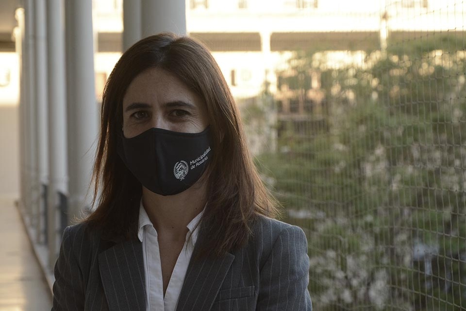 Secretaria de Control de la municipalidad, Carolina Labayru. (Fuente: Sebastián Vargas)