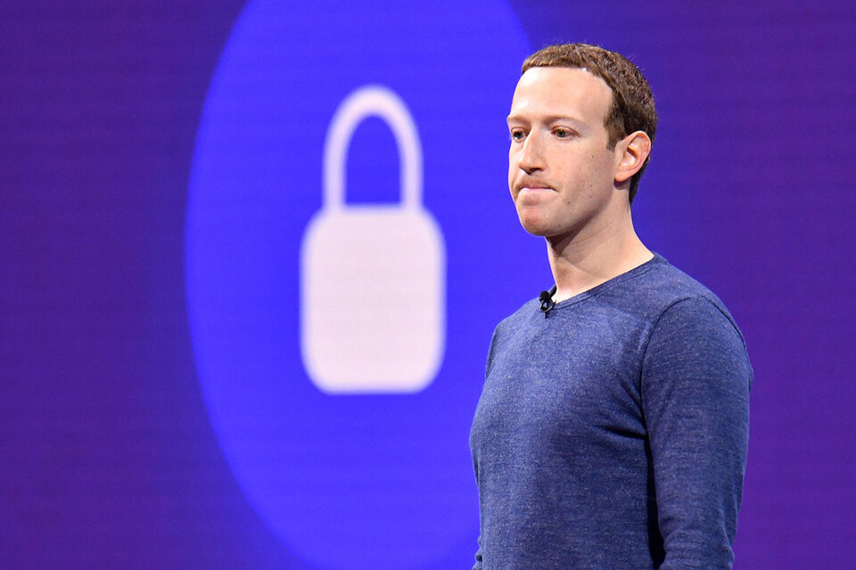 Mark Zukerberg, fundador de Facebook. (Fuente: AFP)