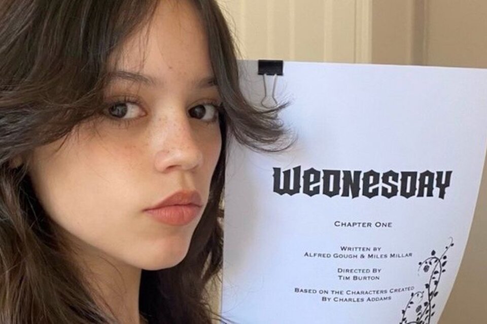 Jenna Ortega será Wednesday Addams.