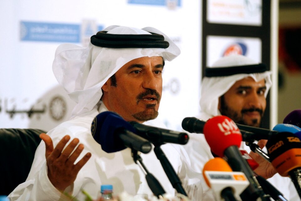 Mohamed Ben Sulayem, flamante titular de la FIA. (Fuente: AFP)