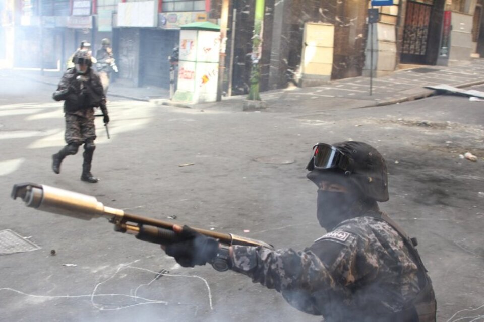 Las armas se usaron durante la represión a las protestas contra el Golpe de Estado.
