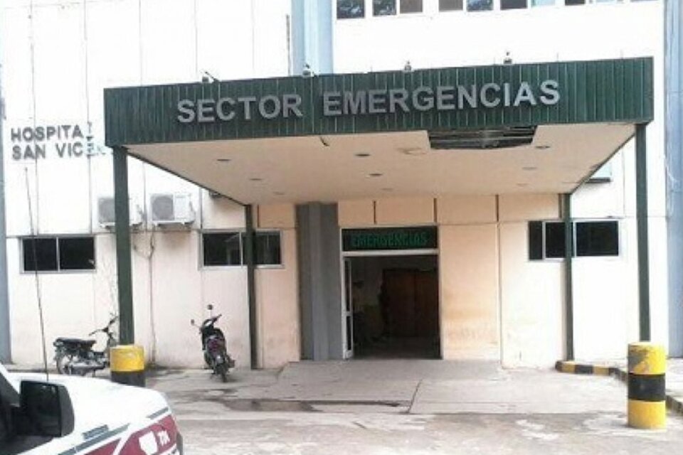 Ingreso de Emergencia del hospital de Orán