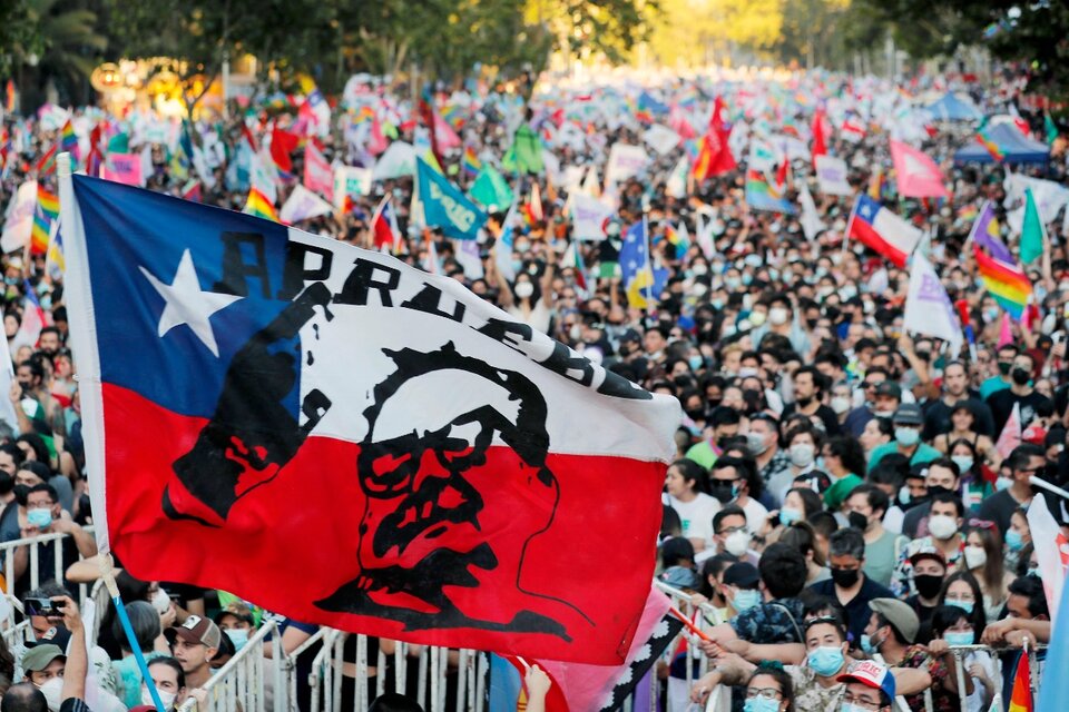 Allende, presente en los festejos (Fuente: AFP)
