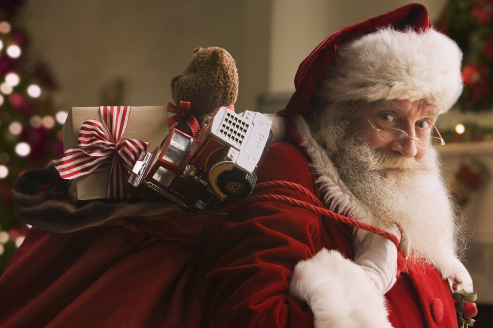 Papá Noel es la imagen por excelencia de la Navidad. 