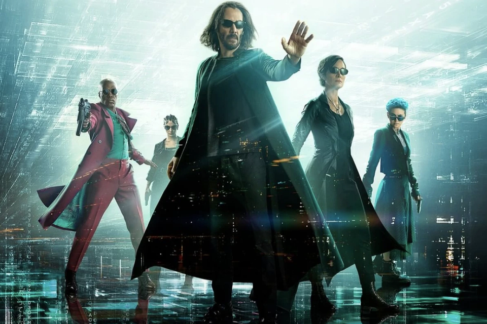 Como antesala del estreno mundial de la cuarta de la saga, en cable y plataformas ya está en marcha el revival de la trilogía original (Fuente: The Matrix Resurrections | Prensa)