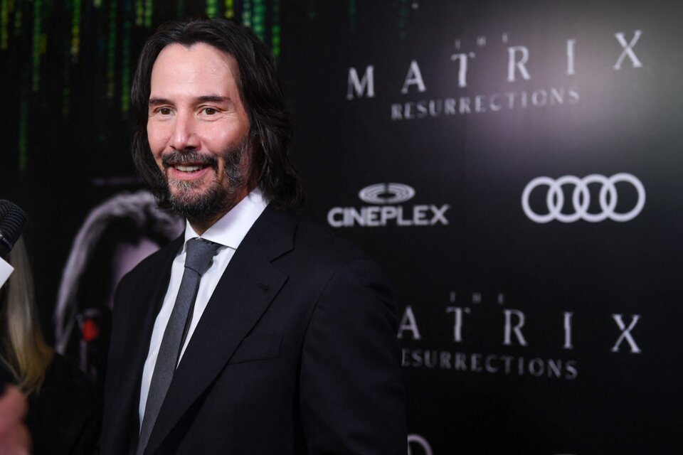 Keanu Reeves, dentro y fuera de la Matrix (Fuente: AFP)