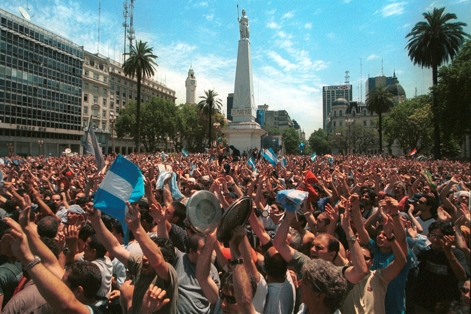 En los días 19 y 20 de diciembre de 2001eclosionó la más grave crisis social y política de toda la posguerra en la Argentina. (Fuente: Gonzalo Martinez)