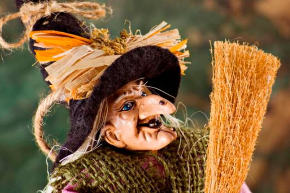 La Befana, un personaje de la tradición italiana de las fiestas de fin de año.