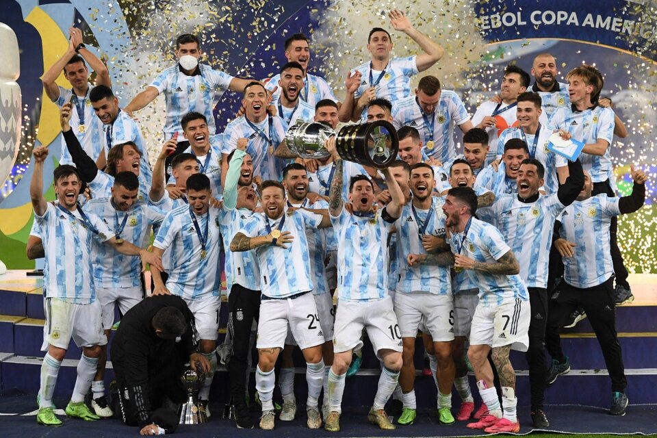 Hay equipo: adiós a un año inolvidable para las Selecciones argentinas (Fuente: AFP)