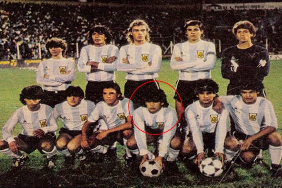 Arriba: G. Marino (Argentinos), F. Almirón (Chicago), J. Cibulsky (River), F. Redondo (Arg) y J. Miguel (Riv). Abajo: F. Rocca (Independiente), P. Sallaberry (Riv), F. Kuyumchoglu (Riv), H. Maradona (Arg), L. Frutos (San Lorenzo) y N. Valenzuela (Vélez).