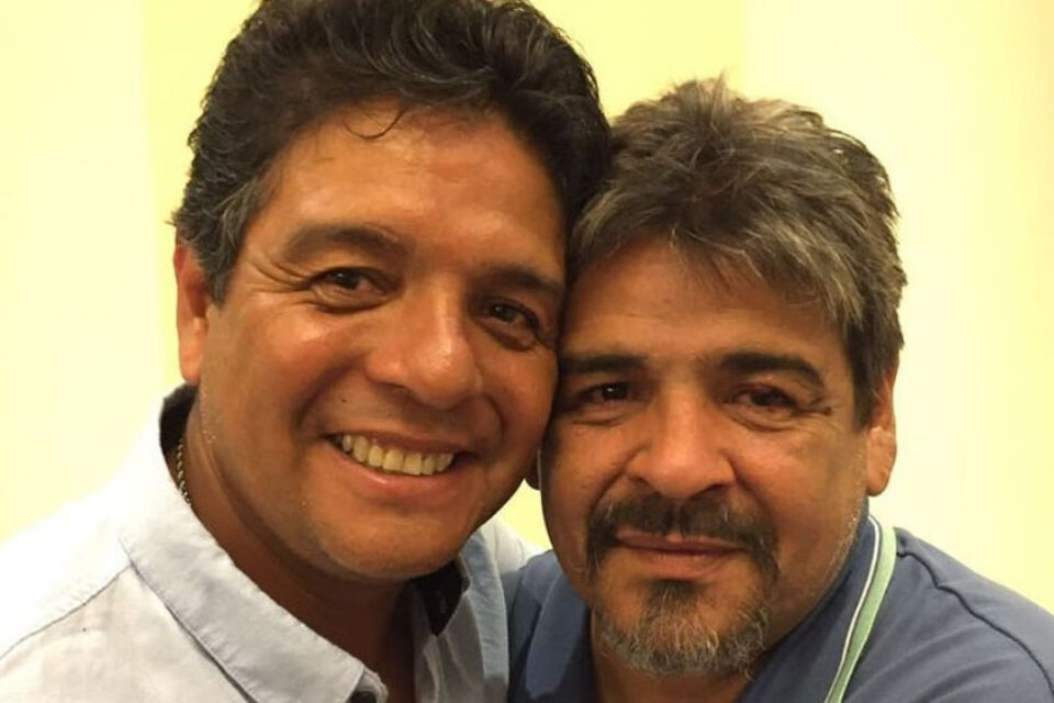 Lalo y Hugo Maradona (Fuente: Instagram)