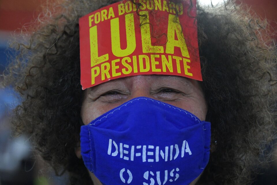 Lula envió un saludo especial para "quienes están sufriendo las inundaciones" del noreste.  (Fuente: AFP)