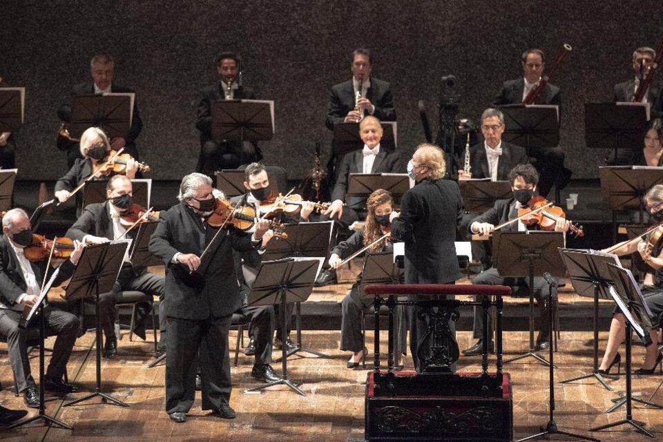 Orquesta Filarmónica de Buenos Aires.  (Fuente: Gentileza Arnaldo Colombaroli)