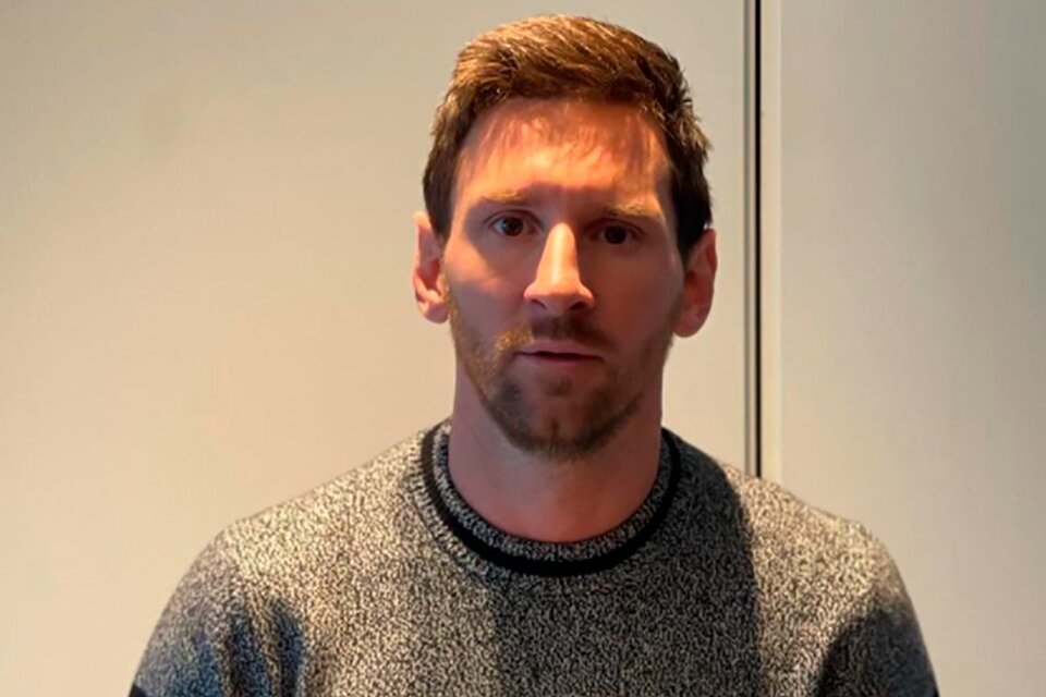 Messi se encuentra contagiado de covid (Fuente: Instagram)