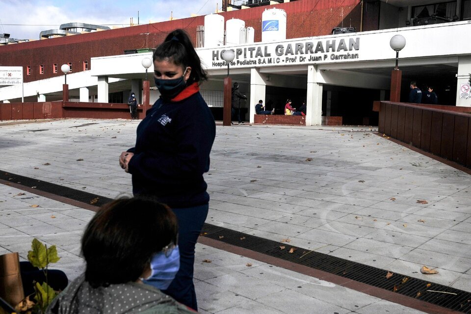 Aumento de casos: El Garrahan abrió otra sala de internación para chicos y chicas con coronavirus  (Fuente: Sandra Cartasso)