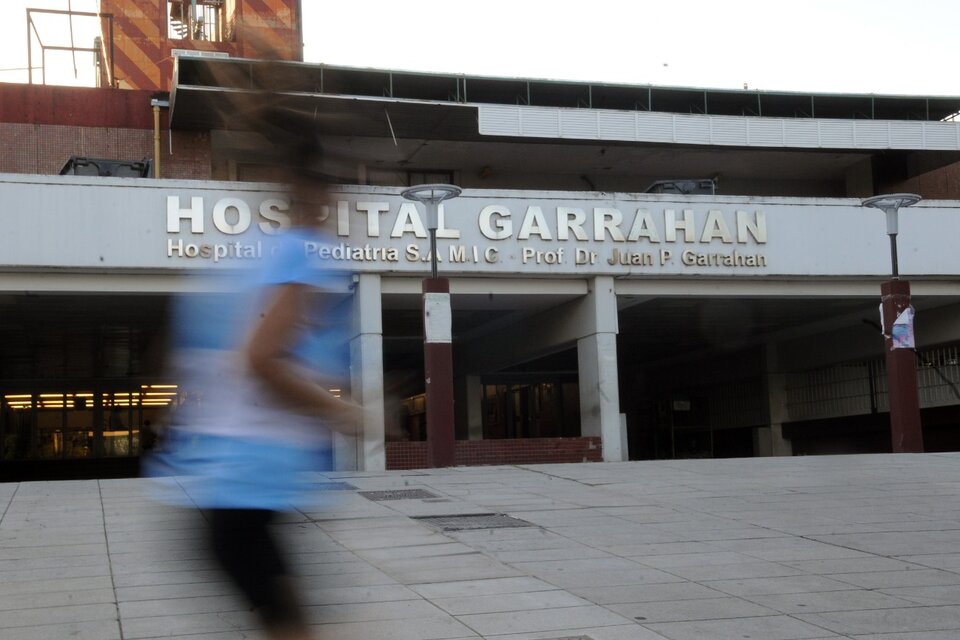 El Hospital Garrahan, cada vez más ocupado (Fuente: Guadalupe Lombardo)