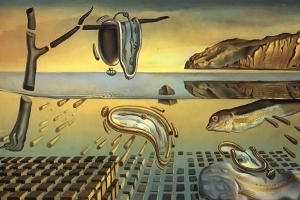 La desintegración de la persistencia de la memoria, de Salvador Dalí.