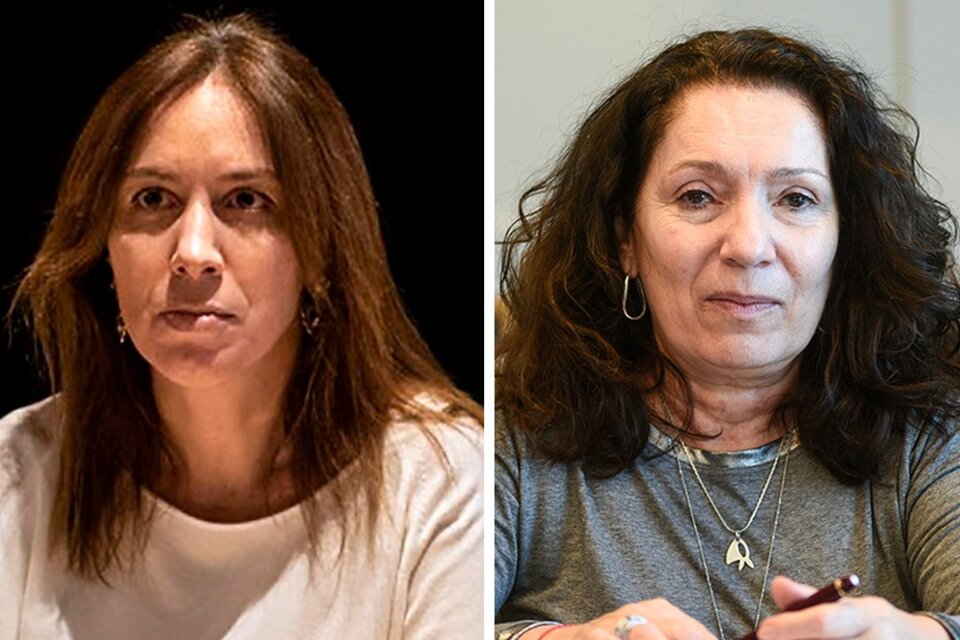Exgobernadora María Eugenia Vidal e interventora de la AFI Cristina Caamaño.