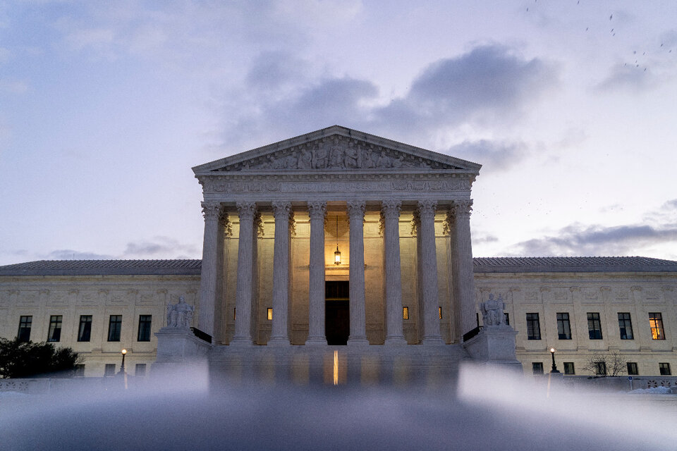 Estados Unidos: La Corte Suprema y un fallo para el lado de los antivacunas (Fuente: AFP)