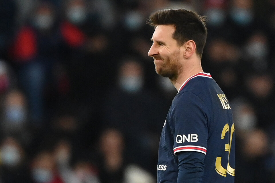 Messi no pudo jugar ningún partido en 2022 (Fuente: AFP)