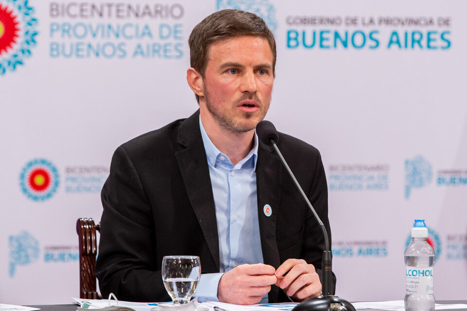 Augusto Costa, ministro de Producción y Ciencia bonaerense. (Fuente: Télam)