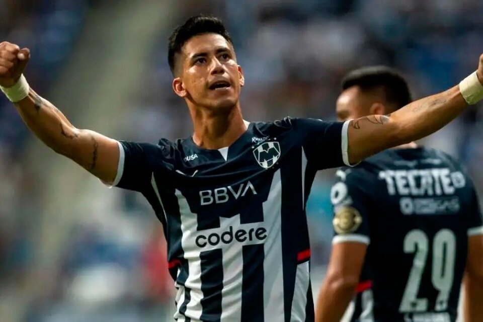 Meza juega en el Monterrey mexicano desde 2019 (Fuente: EFE)