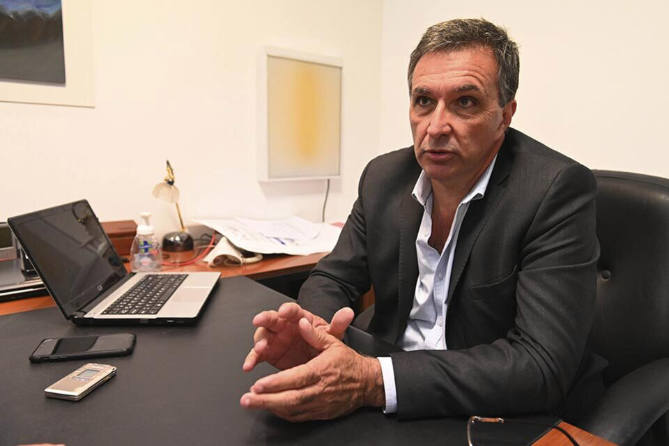 Ignacio Astore, presidente de Newell's Old Boys. (Fuente: Sebastián Granata)