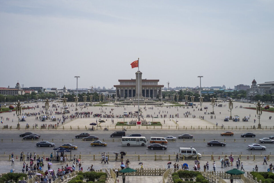 La Plaza de Tiananmén es uno de los símbolos de Beijing, la capital China. (Fuente: AFP)