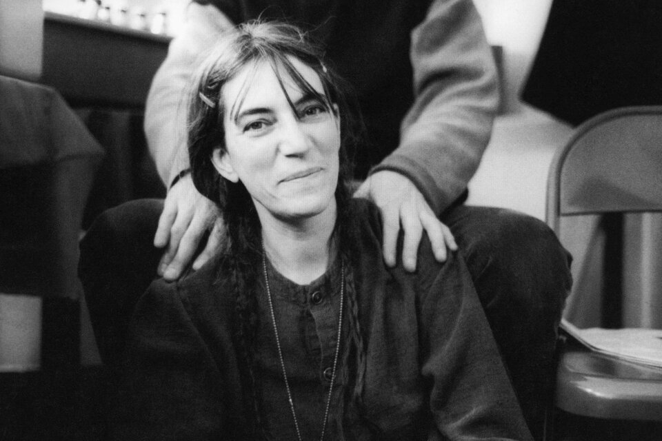 Patti Smith en su gira de 1995, bajo la lente de Michael Stipe.