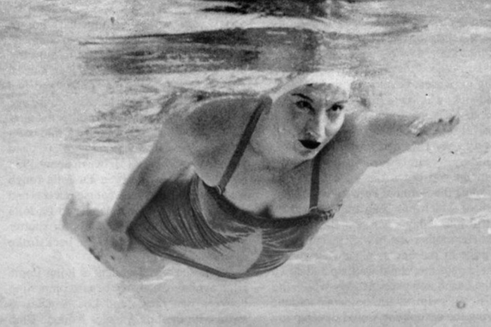 Florence Chadwick, la nadadora de mares abiertos.