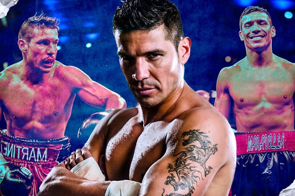 Sergio "Maravilla" Martínez, listo para subirse al ring. (Fuente: @maravillabox)