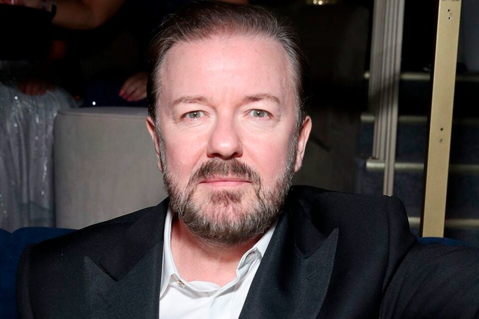 Gervais acaba de estrenar en Netflix la tercera temporada de "After Life". (Fuente: AFP)