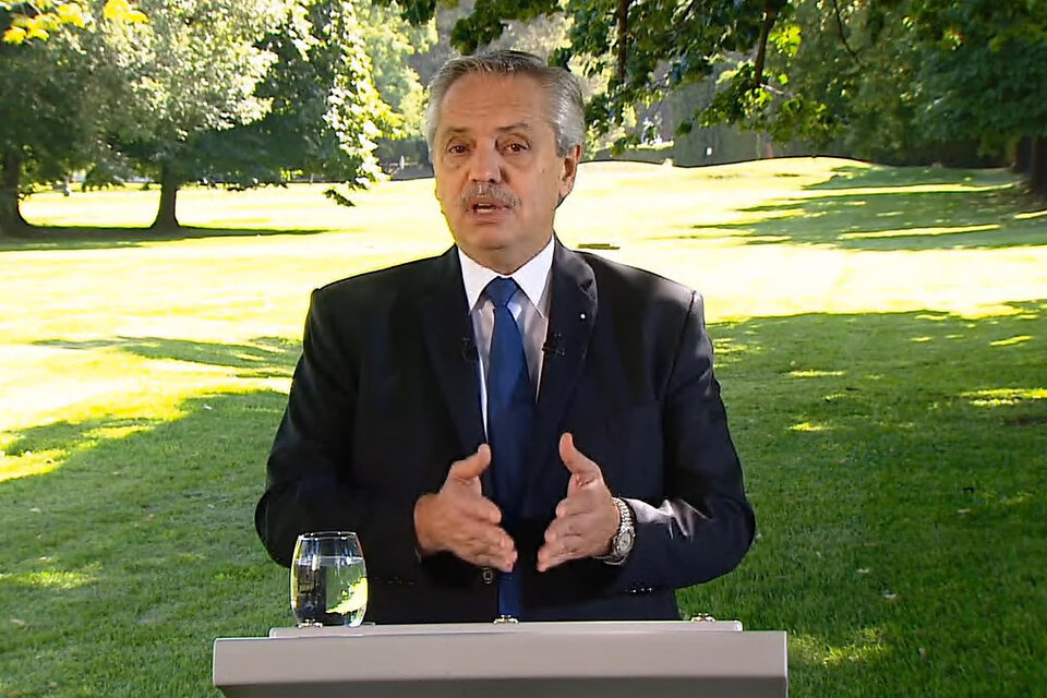 "El Gobierno de la Argentina ha llegado a un acuerdo con el Fondo Monetario Internacional", anunció Alberto Fernández.