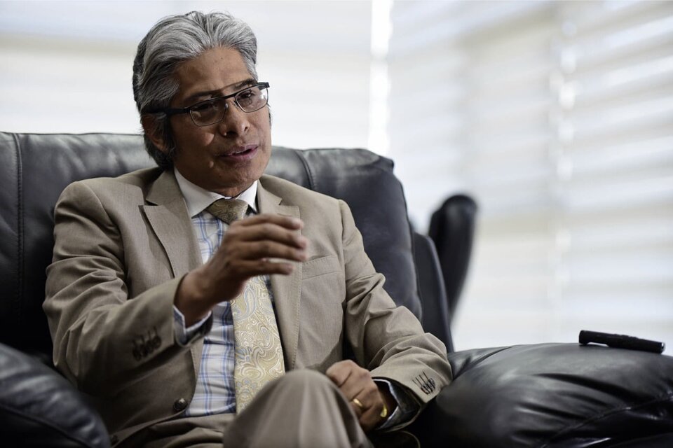 Wilfredo Chávez, procurador general de Bolivia.