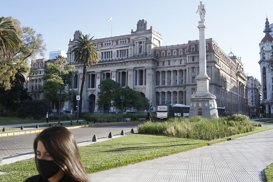 La manifestación se concentrará en Plaza Lavalle, frente al palacio de Tribunales. (Fuente: Leandro Teysseire)