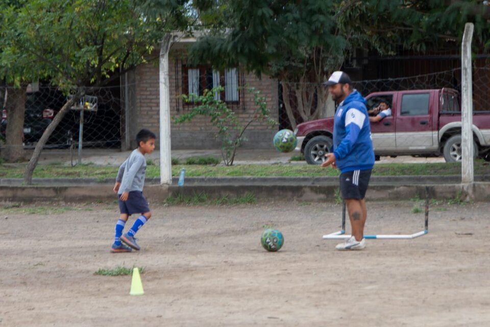 Fútbol en Limache (Fuente: Flor Bustamante Arias)