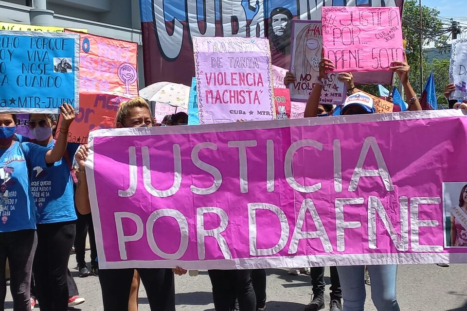 En Jujuy multan a padres y madres de víctimas de femicidio  (Fuente: Mariana Mamani)
