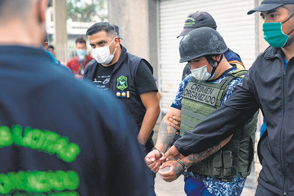 Joaquín Aquino, el Paisa, fue detenido en la madrugada de ayer. Estaba prófugo. (Fuente: AFP)