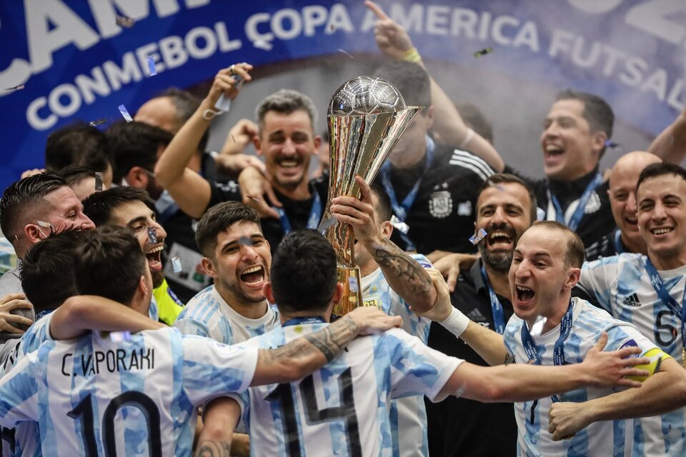Futsal: Argentina venció a Paraguay y ganó la Copa América (Fuente: NA)