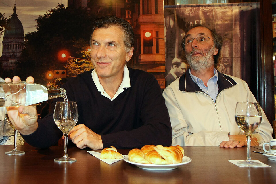 El expresidente Mauricio Macri junto al diputado nacional del PRO, Pablo Tonelli. (Fuente: NA)