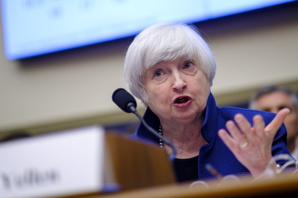 Janet Yellen, secretaria del Tesoro de los Estados Unidos.