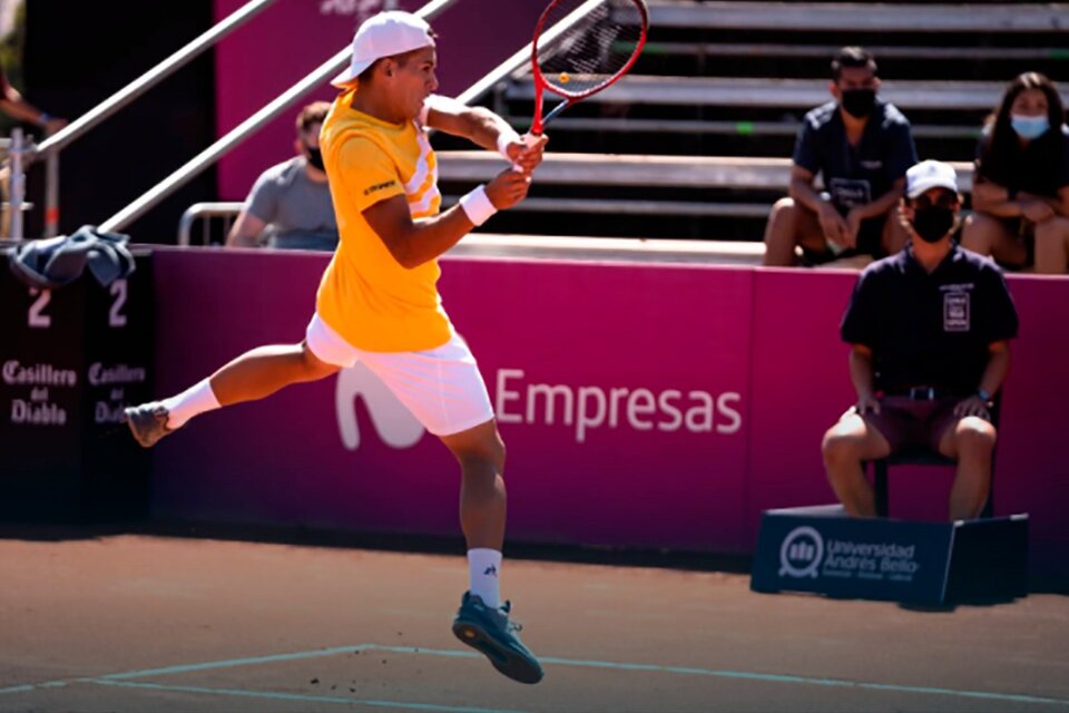 El tenista Sebastián Báez pasó a octavos en Santiago de Chile (Fuente: Prensa ATP)