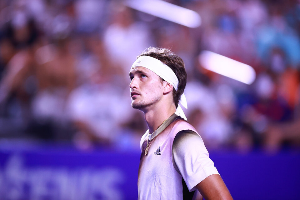 Zverev no podrá defender el título de singles por su escandalosa reacción (Fuente: EFE)