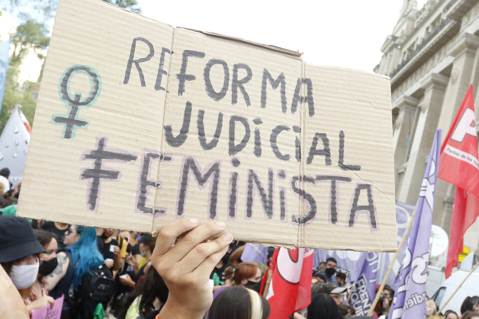 Reforma judicial transfeminista: demanda urgente para el acceso a un derecho con perspectiva de géneros  (Fuente: Leandro Teysseire)