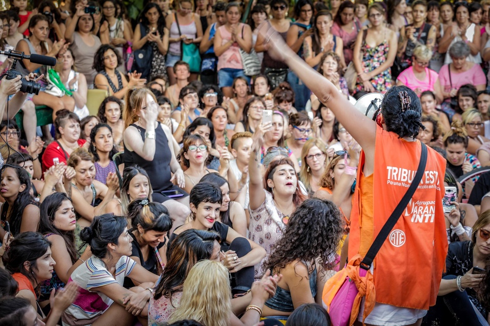 Las reuniones y asambleas para volver a tomar las calles el 8M están tomando cuerpo en Argentina y en el mundo. (Fuente: Ximena Talento)