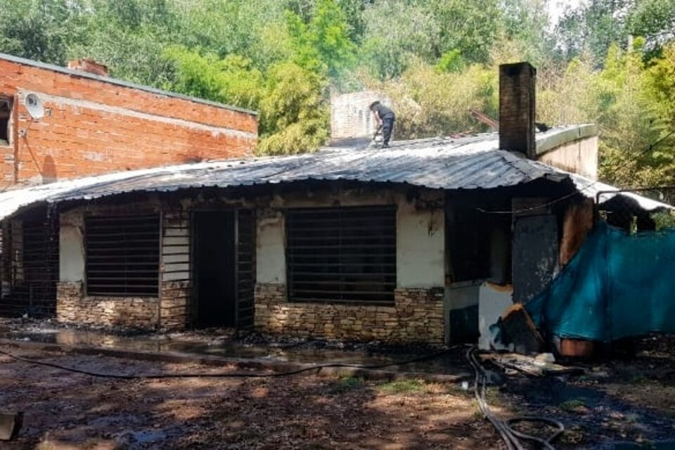Clínica no habilitada: cuatro personas murieron en un incendio en Pilar (Fuente: Andar Agencia)